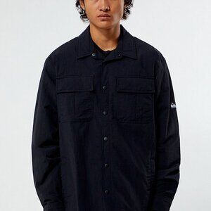 NWT - Mens Quicksilver Cold Snap Shacket in Black Size Small